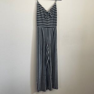 Size extra small black and white jumpsuit never worn